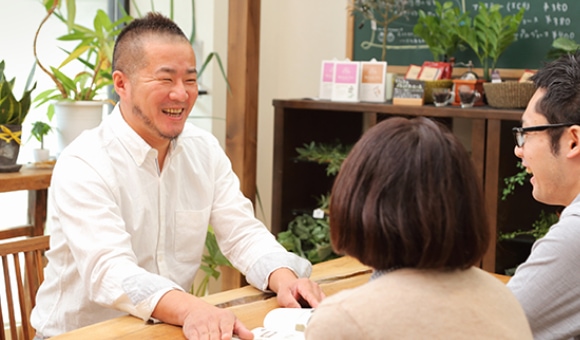 写真：ご契約の様子