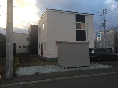 外構工事前写真