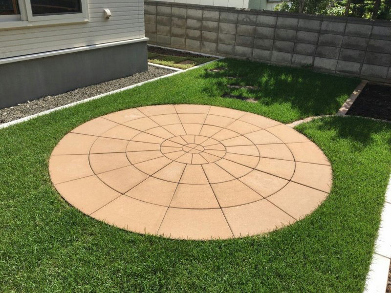 サークルのBBQスペース実例写真